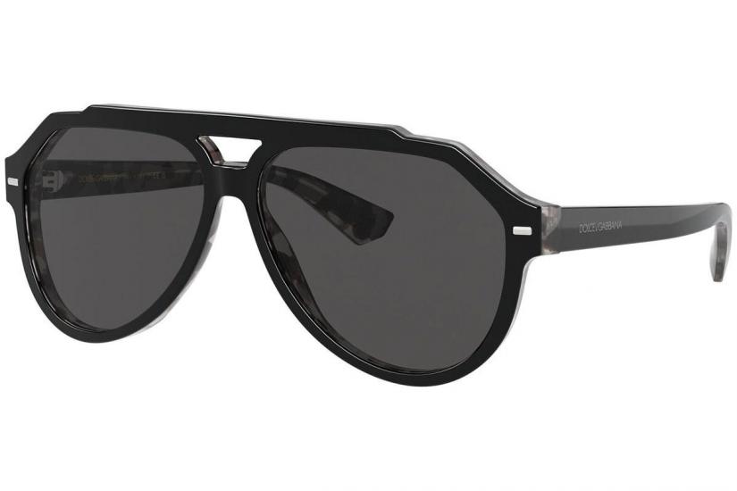 Dolce & Gabbana DG4452 (340387) 60 | Unisex Siyah Güneş Gözlüğü